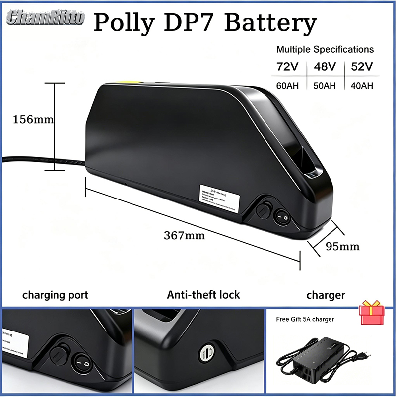 Electric bike Batterie 36v 48v - Ebike Conversion Kit 72V 3000W recension och pris